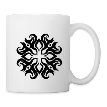 Symbol Gift Ornament Ethnic Spirit Art Orient - Mug - white - Right