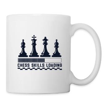 Lusitger Schachspieler Spruch I Schach - Tasse - Weiß - Rechts