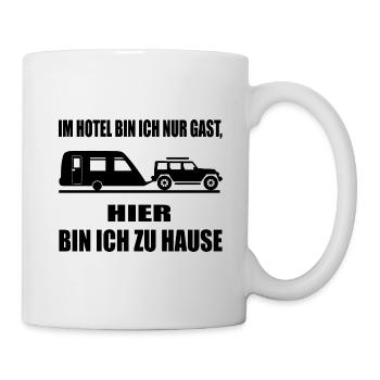 camping - Tasse - Weiß - Rechts