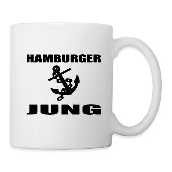 Hamburg - Tasse - Weiß - Rechts
