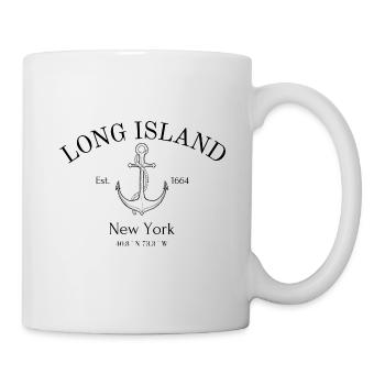 Long Island - New York - United States - USA - Mug - white - Right