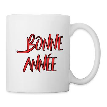 NOËL. ANNEE. ANNIVERSAIRE. RETRAITE. FÊTE. COEUR. - Mug blanc - blanc - Droite