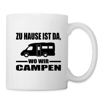 Camping - Tasse - Weiß - Rechts