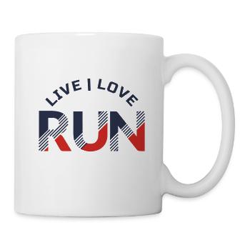 Live, love, run - Mug - white - Right