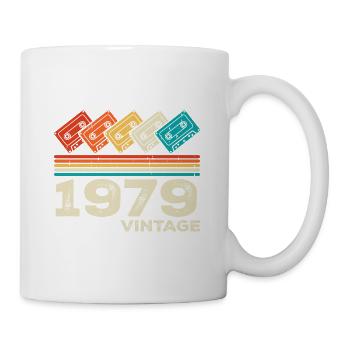 Legendary Since 1979 Vintage Retro Anniversary - Mug - white - Right