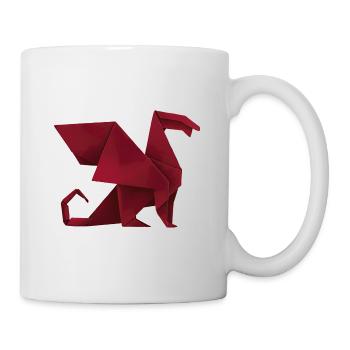 Origami Dragon - Mug - white - Right
