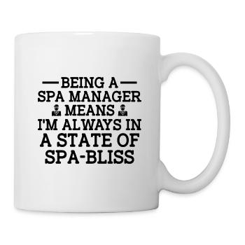 SPA Manager Job Wellness Funny SPA Management Sayi - Mug - white - Right