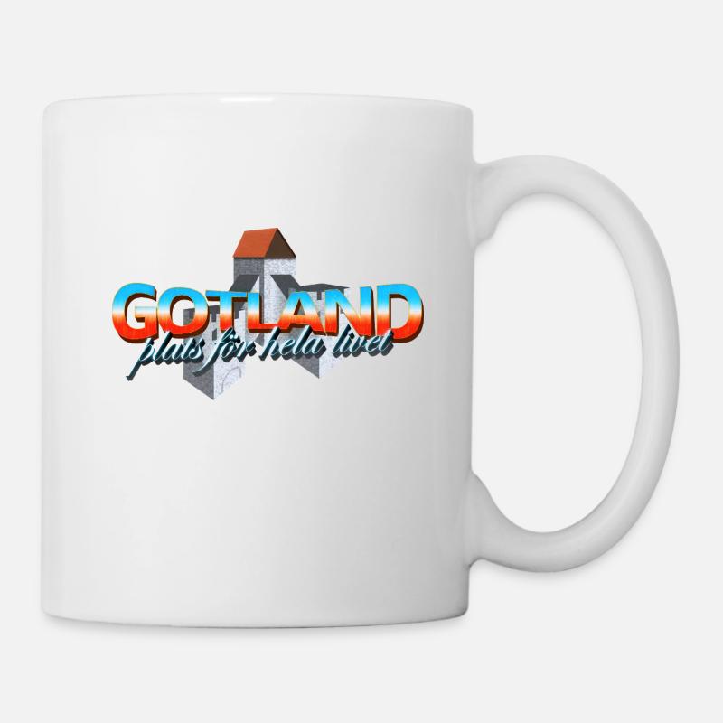 Gotland - Tasse - Weiß