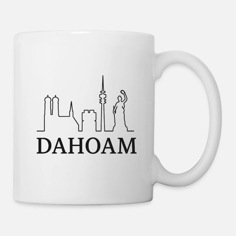 DAHOAM - Tasse - Weiß