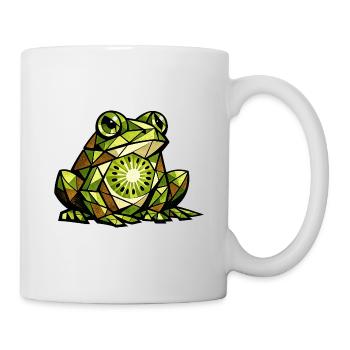 Kiwi Frog Cubism Version - Mug - white - Right