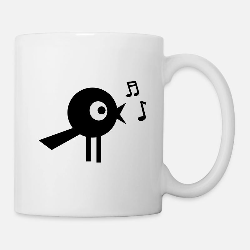 Singing Bird - Mug - white