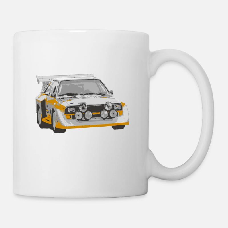 Rallye - Tasse - Weiß