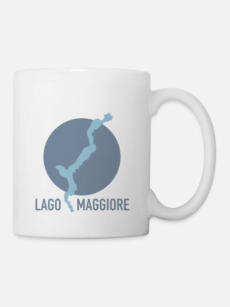 LAGO MAGGIORE - Italy / Switzerland - Mug - white