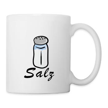 Salzstreuer - Tasse - Weiß - Rechts