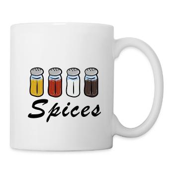 Spices - Tasse - Weiß - Rechts