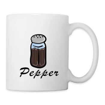 Pepper shaker - Tasse - Weiß - Rechts