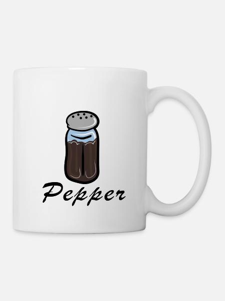 Pepper shaker - Tasse - Weiß