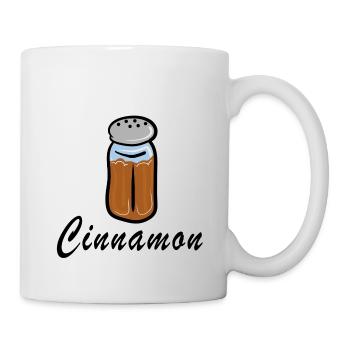 Cinnamon shaker - Tasse - Weiß - Rechts