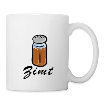 Zimt Streuer - Tasse - Weiß - Rechts