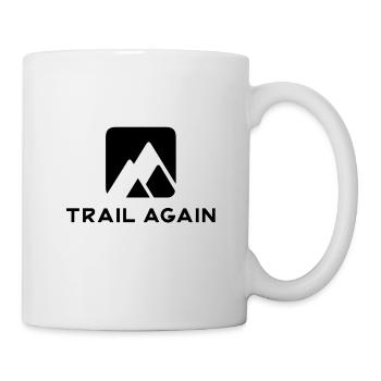 Trail Again - Mug blanc - blanc - Droite