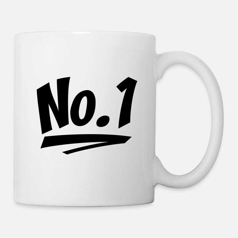 Nummer eins - Tasse - Weiß