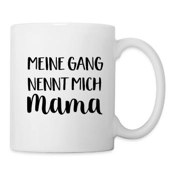 Mama - Tasse - Weiß - Rechts