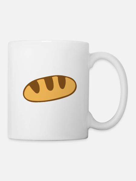 Pain - Mug blanc - blanc