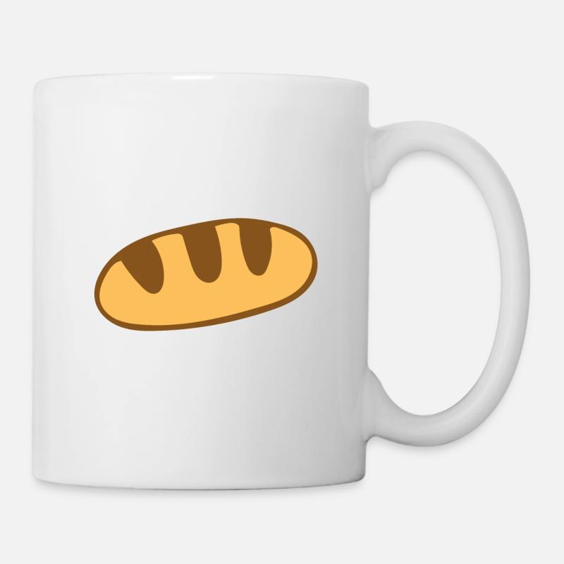 Pain - Mug blanc - blanc