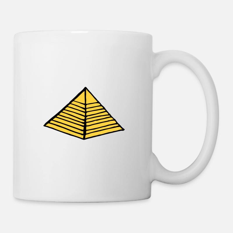 pyramid - Mug - white