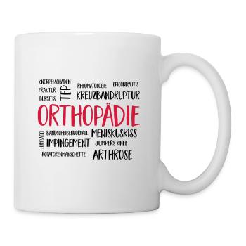 orthopädiewolke - Tasse - Weiß - Rechts