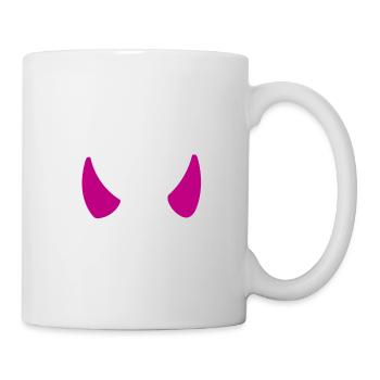 Hörner - Tasse - Weiß - Rechts