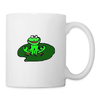 Fröschchen - Tasse - Weiß - Rechts