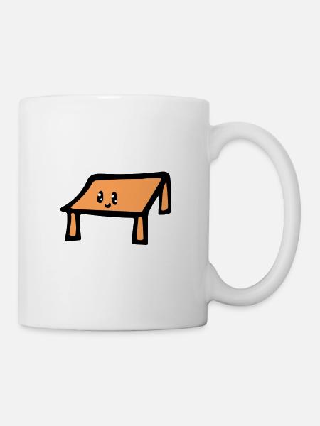 Tisch - Tasse - Weiß