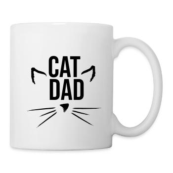 Cat dad - Mug - white - Right