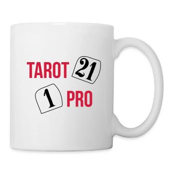 Tarot Pro - Mug blanc - blanc - Droite