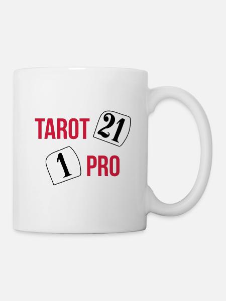 Tarot Pro - Mug blanc - blanc