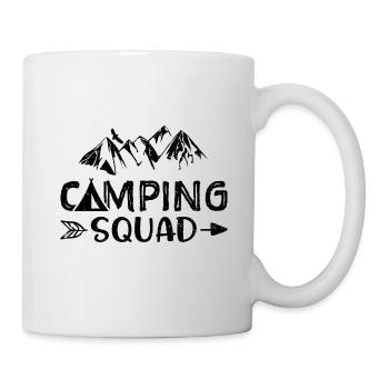 Camping Squad - Camping - Tasse - Weiß - Rechts