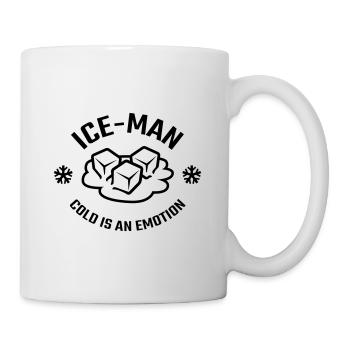 Homme de glace | le froid est une émotion - Mug blanc - blanc - Droite