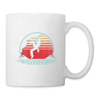Climbing Mountaineering Mountaineering Nature Gift - Mug - white - Right