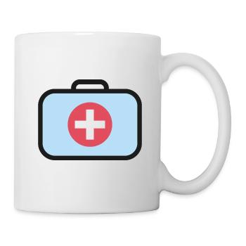 Doctor Medicine Suitcase - Mug - white - Right