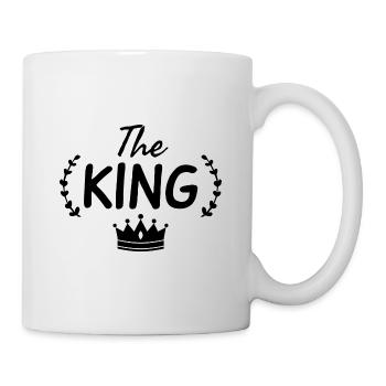 The king. Le roi. Pour le roi de la maison. - Mug blanc - blanc - Droite