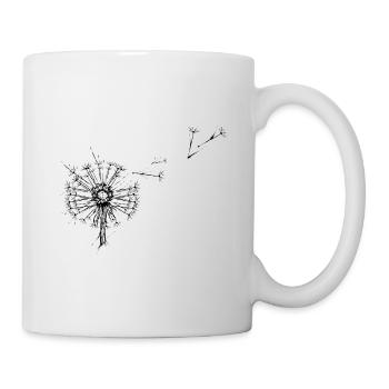 Pusteblume - Tasse - Weiß - Rechts