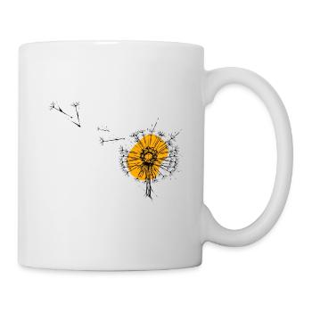 Pusteblume - Tasse - Weiß - Rechts
