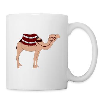 Chameau marocain - Chameau du Sahara - Chameau du - Mug blanc - blanc - Droite