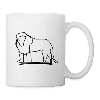 Leo Symbol Animal Predator - Mug - white - Right