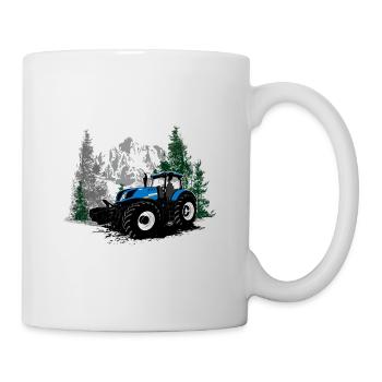 Tracteur - Tracteur - Agriculteur - Agriculteur - Mug blanc - blanc - Droite