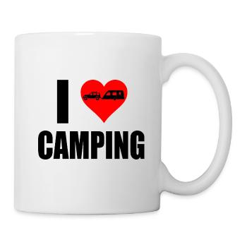 camping - Tasse - Weiß - Rechts
