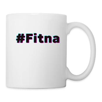 #Fitna Shirt Tiktok-Trend „Mach kein Fitna“ - Tasse - Weiß - Rechts