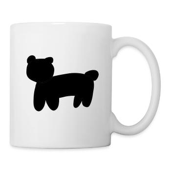 Bear Animal Symbol Brown - Mug - white - Right