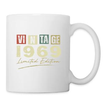 Vintage 1969 Original 1969 Anniversary Gift - Mug - white - Right